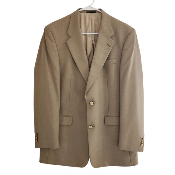 Jack Nicklaus Other - Jack Nicklaus Wool Blend Mens 2 Button Single Vent Fully Lined Blazer 43L